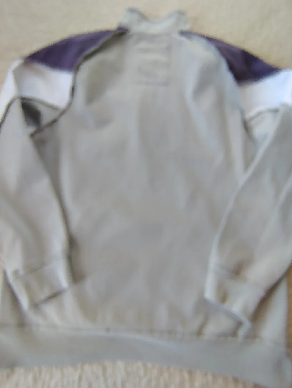 Madison Supply  Colorblock Matching Set- Purple & Gray.  Hoodie 2XL And Pants XL